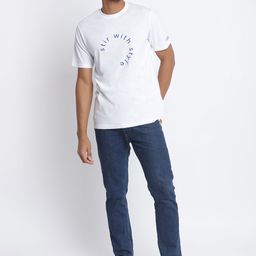 Belliskey Men White Printed Cotton T-shirt-image-72