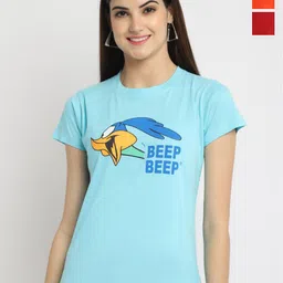 Fabflee Pack Of 3 Donald Duck Printed Cotton T-shirt-image-75