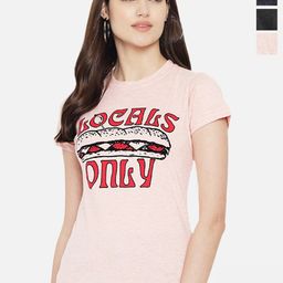 Fabflee Pack Of 3 Typography Printed Cotton T-shirt-picture-13