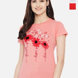 Fabflee Pack Of 3 Typography Printed Cotton T-shirt-picture-39