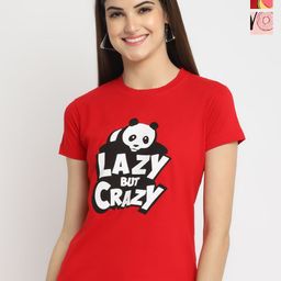 Fabflee Pack Of 3 Typography Printed Cotton T-shirt-picture-5