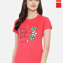 Fabflee Pack of 3 Typography Printed Cotton T-shirt-picture-28