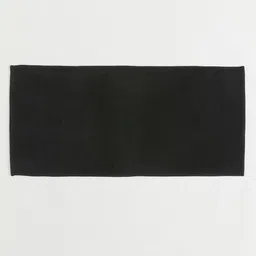 H&M Black Cotton Bath Mat-image-19