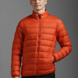 Louis Philippe Sport Men Solid Mock Collar Padded Jacket-picture-35