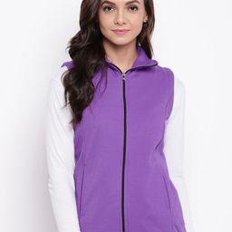 BAESD Lightweight Sleeveles Mock Collar Tailored Fleece Jacket-picture-39