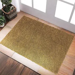 Homitecture Beige Solid 1400 GSM Anti-Skid Bath Rug-picture-47