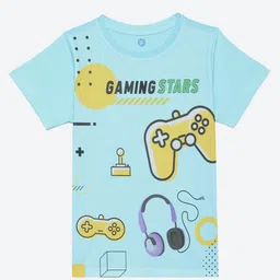 YK Boys Graphic Printed Cotton T-shirt-image-35