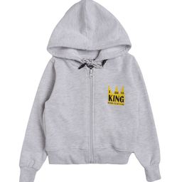 DYCA Boys Grey Melange Hooded Sweatshirt-image-51