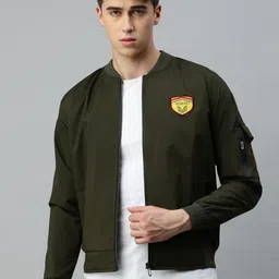 VOXATI  Long Sleeves Cropped Bomber Jacket-image-52