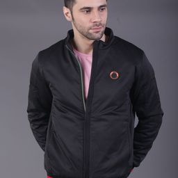 SQUIREHOOD Mock Collar Bomber Jacket-image-79