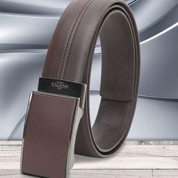 INVICTUS Men Textured Leather Formal Belt-image-32