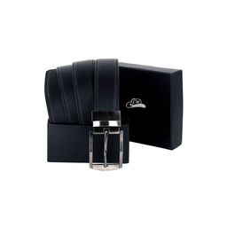 Leather World Men Black Leather Formal Belt-image-75