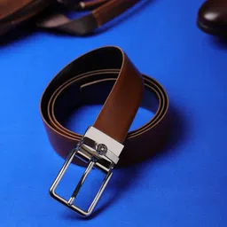 Louis Philippe Men Leather Formal Belt-image-77