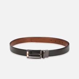 Louis Philippe Men Textured Genuine Leather Formal Belt-image-14