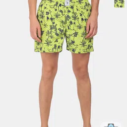 U.S. Polo Assn. Men Pack Of 2 Floral Printed Mid Rise Pure Cotton Boxers-15246438-image-100