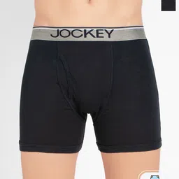 Jockey Pack Of 2 Pure Cotton Short Trunks-picture-13