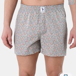 U.S. Polo Assn. Men Pack Of 2 Conversational Printed Pure Cotton Boxers 22596642-2-picture-5