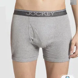 Jockey Men Pack Of 2 Cotton Outer Elastic Trunk 9866531-6