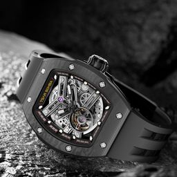 Tsar Bomba Men Brass Dial & Straps Analogue Automatic Motion Powered Watch TB8218-04_BB-1