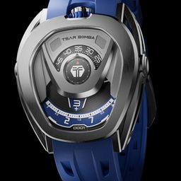 Tsar Bomba Men Brass Dial & Straps Analogue Automatic Motion Powered Watch TB8213A-03-13