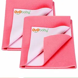 OyO Baby Infants Set Of 2 Small Waterproof Protector Dry Sheet-25