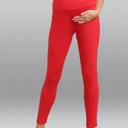 LYRA Maternity Ankle Length Leggings-image-28