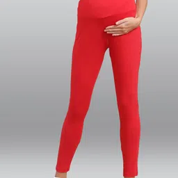 LYRA Ankle Length Maternity Leggings-image-13
