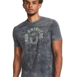UNDER ARMOUR UA Run Everywhere Printed Slim-Fit T-Shirt-image-79