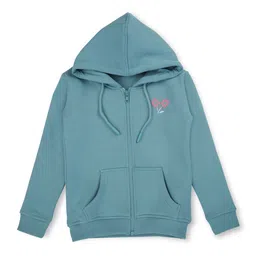 Gini and Jony Girls Hooded Fleece Sweatshirt-image-77
