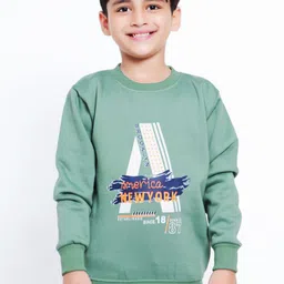 BAESD Boys Typography Printed Round Neck Long Sleeve Sweatshirts-picture-29