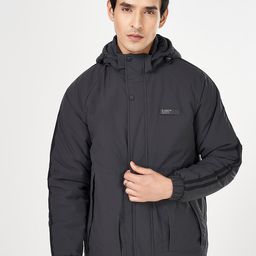 SF JEANS by Pantaloons Men Hooded Solid Casual Tailored Jacket-image-97