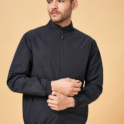 Urban Ranger by pantaloons Mock Collar Tailored Jacket-image-33