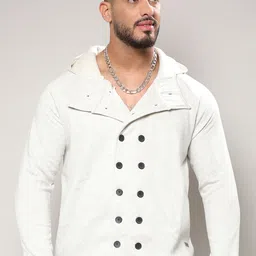 Instafab Plus Windcheater Hooded Cotton Tailored Jacket-picture-25