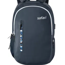 Safari Whiz Unisex Brand Logo 16 Inch Laptop Backpack with Rain Cover & USB Charging Port-36