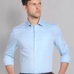 AD By Arvind Regular Fit Pure Cotton Formal Shirt-picture-34