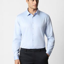 Van Heusen Slim Fit Pure Cotton Formal Shirt-image-100