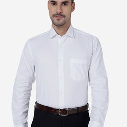 METAL Slim Fit Pure Cotton Formal Shirt-image-80