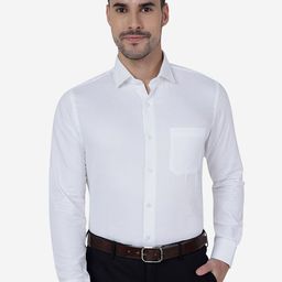 METAL Slim Fit Pure Cotton Formal Shirt-image-82