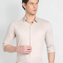 Arrow Slim Fit Spread Collar Formal Shirt-picture-9