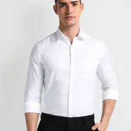 Arrow Slim Fit Long Sleeves Cotton Formal Shirt-picture-48