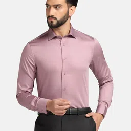 Blackberrys Slim Fit Spread Collar Cotton Formal Shirt-picture-0