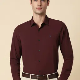 Allen Solly Slim Fit Spread Collar Formal Shirt-image-27