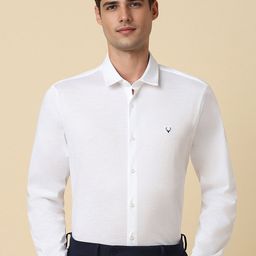 Allen Solly Slim Fit Cotton Formal Shirt-image-81