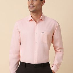 Allen Solly Spread Collar Slim Fit Opaque Cotton Formal Shirt-image-50