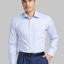Park Avenue Opaque Cotton Formal Shirt-image-85