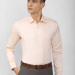 Van Heusen Men Cream-Coloured Formal Shirt-image-89