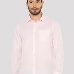 Maharaja India Slim Fit Spread Collar Long Sleeves Casual Shirt-image-40