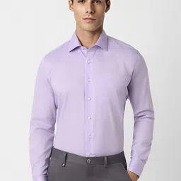 Van Heusen Spread Collar Slim Fit Cotton Formal Shirt-image-35
