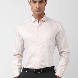Peter England Elite Men Spread Collar Formal Cotton Shirt-picture-24