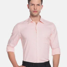 Arrow Men Auto Press Micro Checks Formal Shirt-image-45